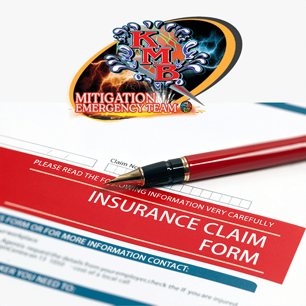KMB Mitigation Emergency Team coordinating directly with homeowner’s insurance provider