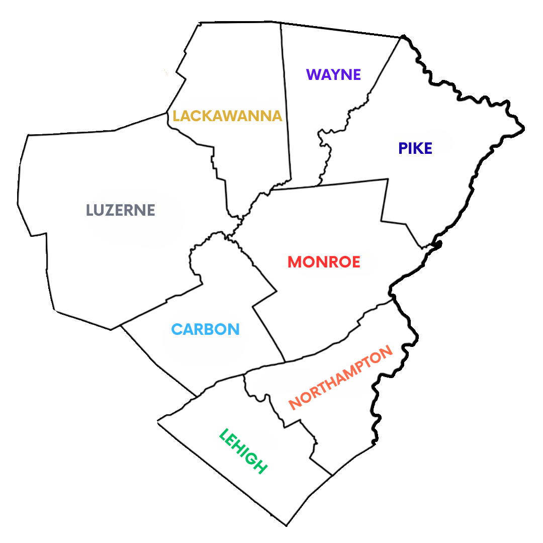 KMB service coverage map for residential and commercial properties