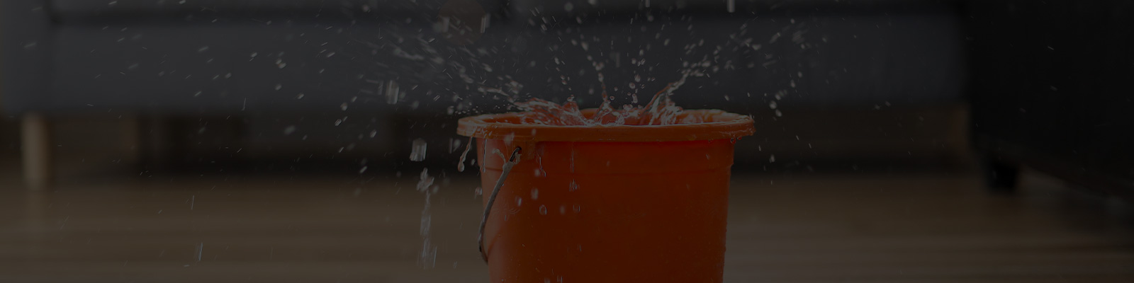 Water damage from leak cleanup with KMB Mitigation Emergency Team