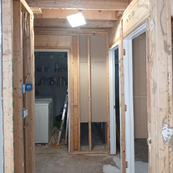 Home restored after water damage